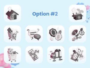 E-Commerce 3D Icons