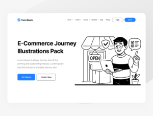 E-Commerce Journey Illustration Pack