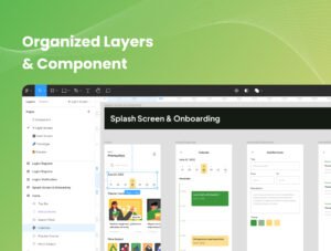 E-Course Mobile App UI KIT
