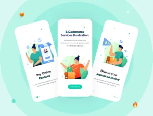 E-commerce Service Illustration