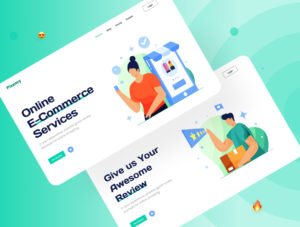 E-commerce Service Illustration
