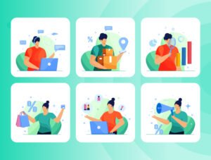 E-commerce Service Illustration