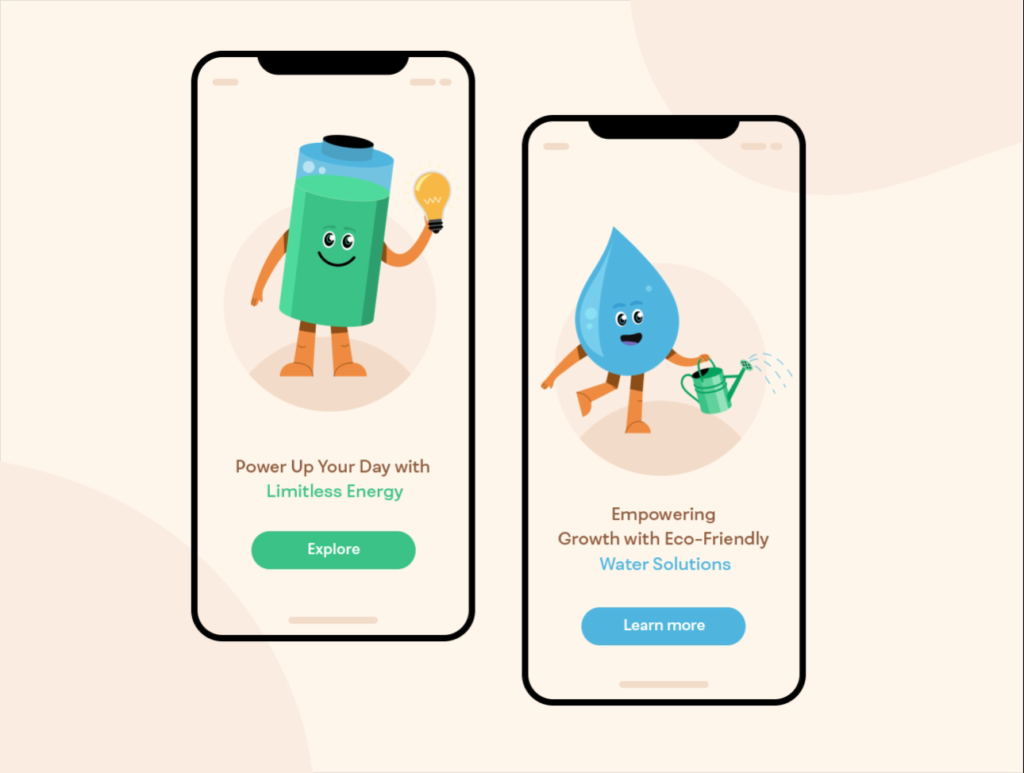 ECO Friends - Lottie animations