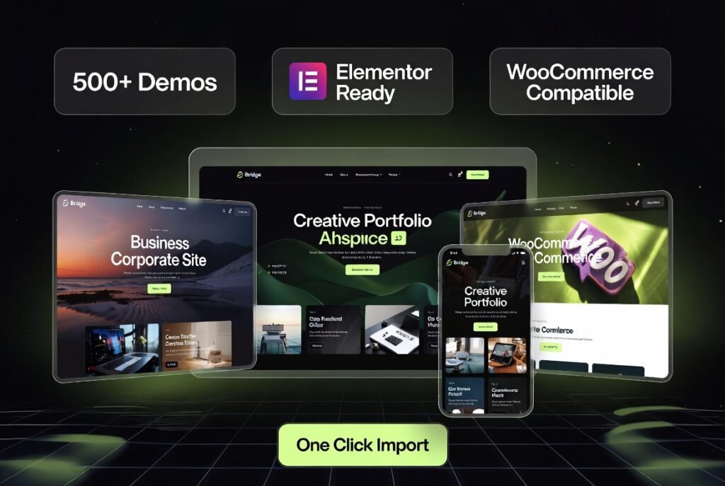 Bridge WordPress Theme 30.8.8.8 – Creative Multipurpose Website Builder with 500+ Demos
