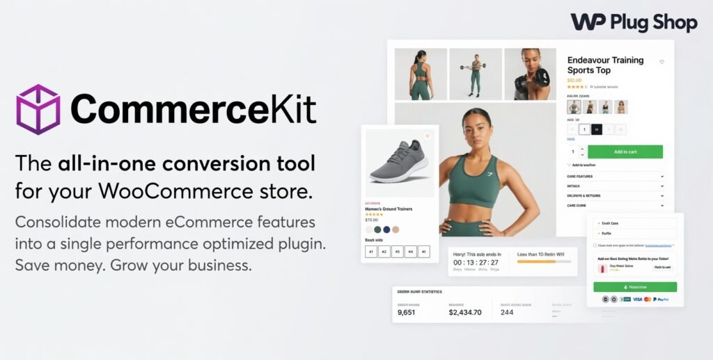CommerceGurus CommerceKit – All-in-One WooCommerce Conversion Toolkit