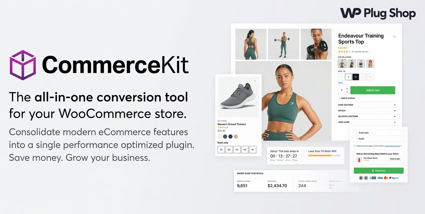 CommerceGurus CommerceKit – All-in-One WooCommerce Conversion Toolkit
