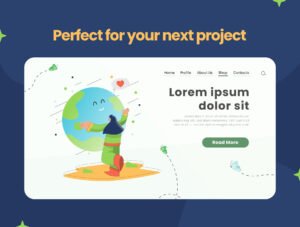 Earth Day Illustrations