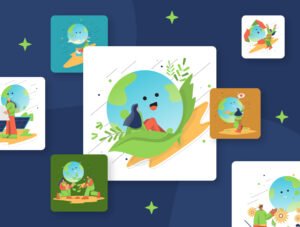 Earth Day Illustrations