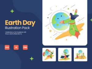 Earth Day Illustrations