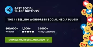 Easy Social Share Buttons for WordPress – Premium Social Sharing Plugin