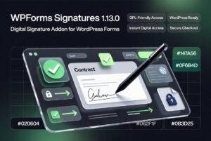 WPForms Signatures 1.13.0 – Digital Signature Addon for WordPress Forms