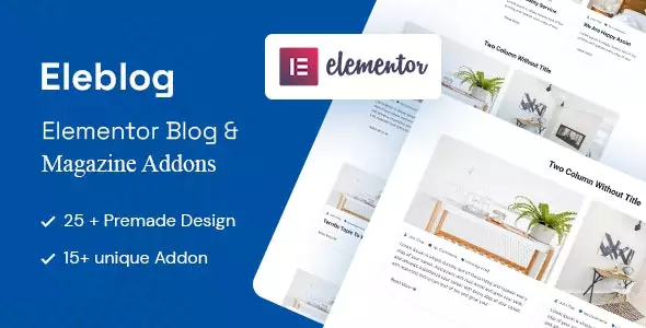 Eleblog Elementor Magazine & Blog Addons – Post Grid, Slider & Layout Builder Plugin