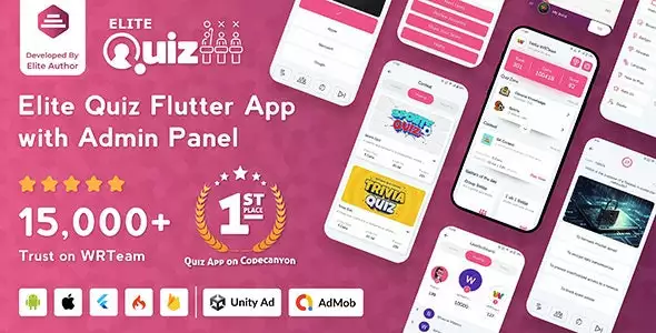 Elite-Quiz-Trivia-Quiz Elite Quiz – Trivia Quiz | Quiz Game – Flutter Full App + Admin Panel 2.0.5