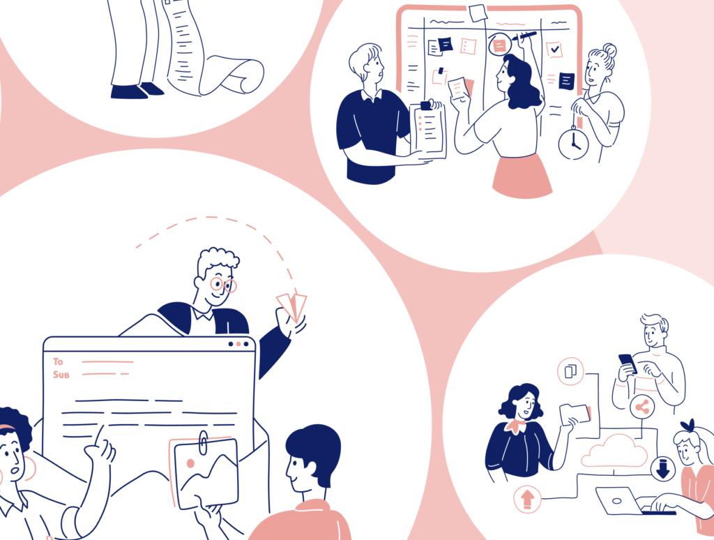 Emaily - Email, Todo & Productivity Illustration