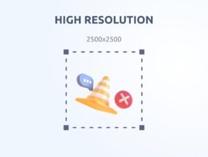 Empty State 3D Icon Set