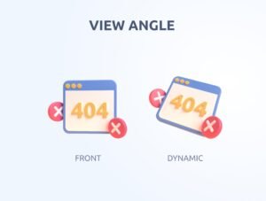Empty State 3D Icon Set