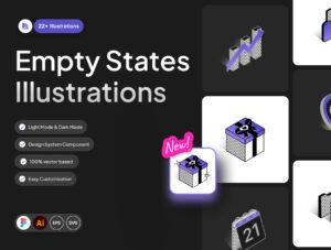 Empty State Illustration Kit 2