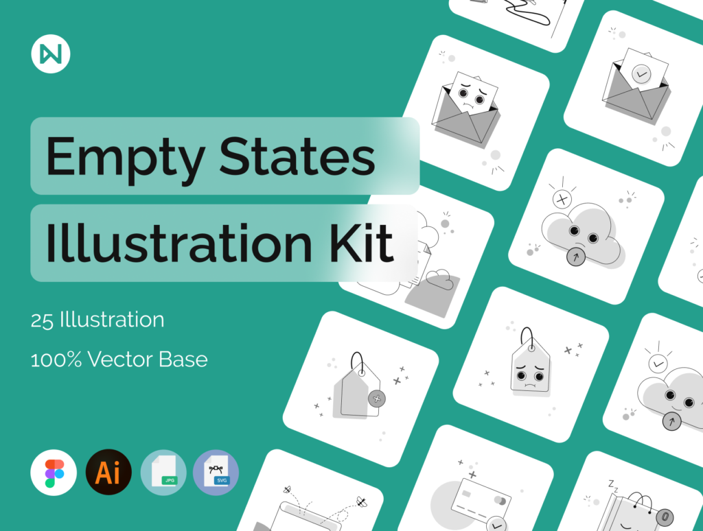 Empty State Illustration Kit