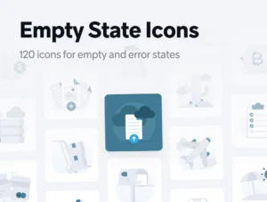 Empty States Icon Set – V1.0