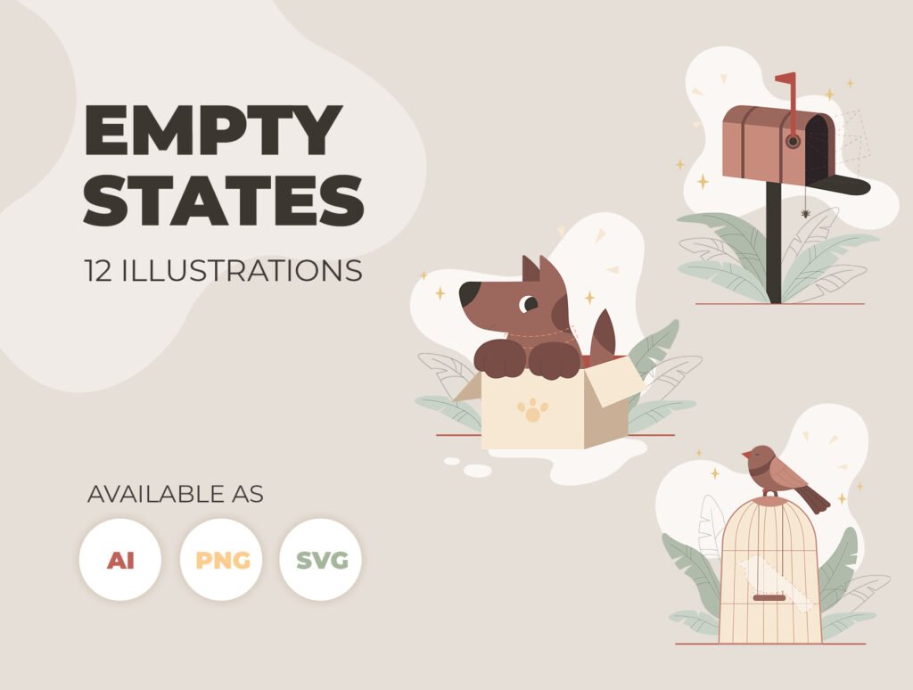 Empty States Illustrations