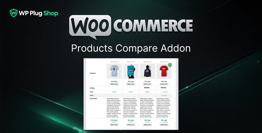 WooCommerce Products Compare Addon 1.4.3 – Product Comparison Plugin