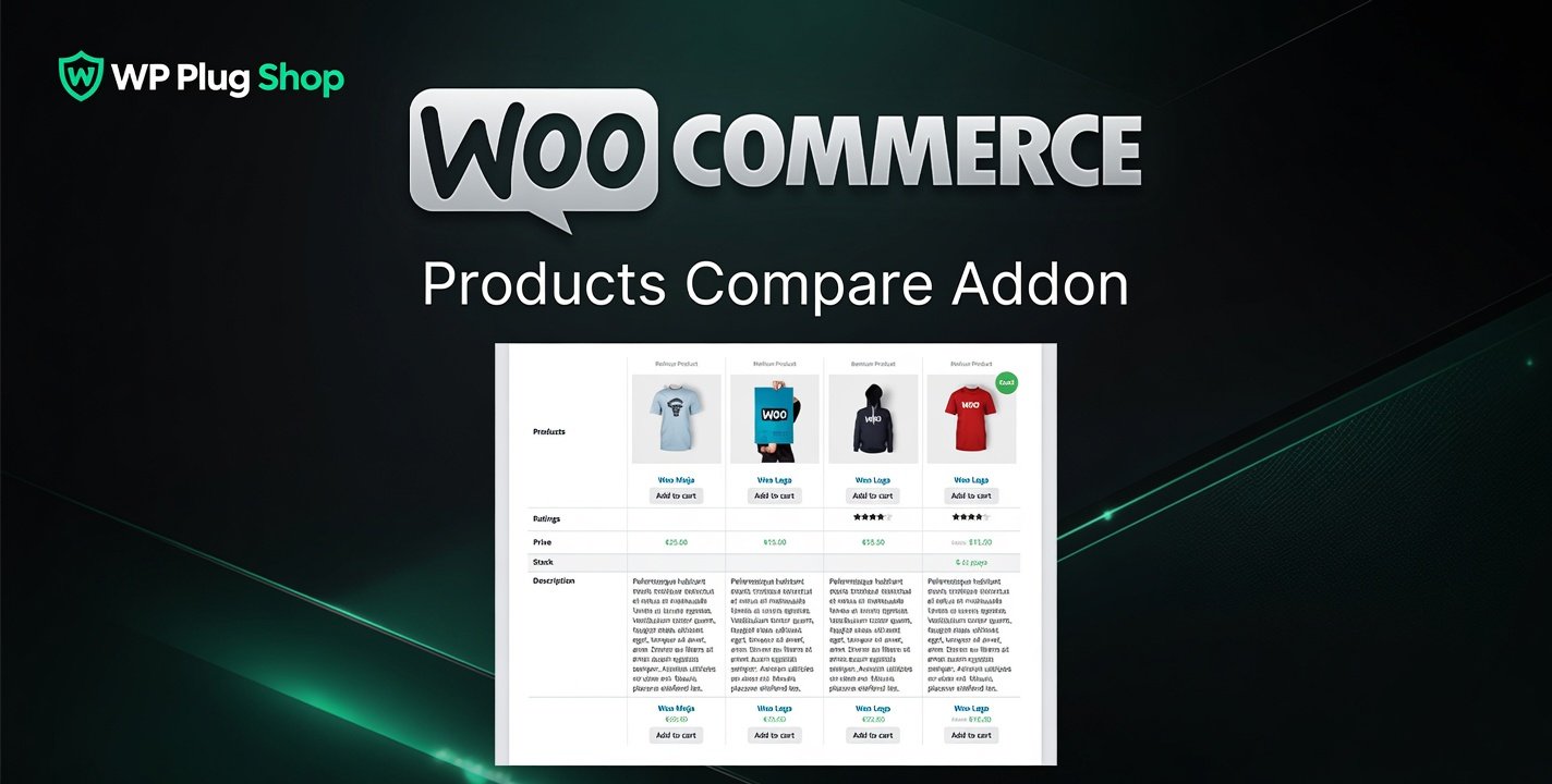 EtewY WooCommerce Products Compare Addon 1.4.3 – Product Comparison Plugin