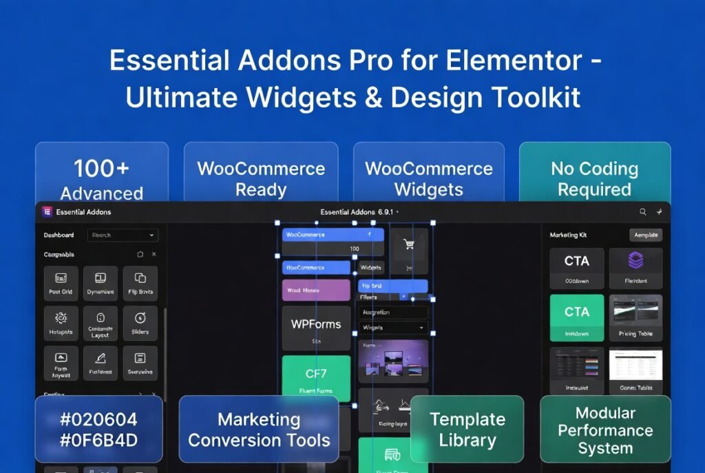 Essential Addons Pro for Elementor 6.9.1 – Ultimate Elementor Widgets Pack