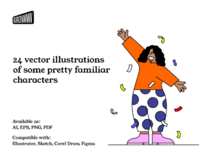 Familiar Bunch - illustration pack