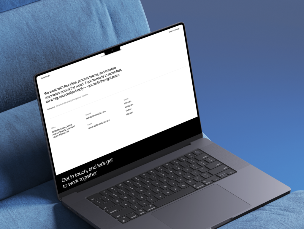 Ferral Studio Agency Template