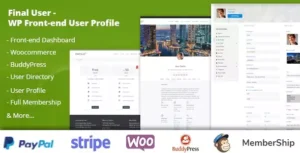 Final User – WordPress Front-end User Profile & Membership Dashboard Plugin