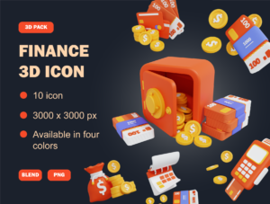 Finance 3D Icon