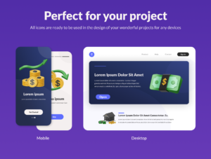 Finance 3D Icon Set