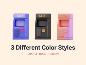 Finance & Crypto 3D Icon Pack