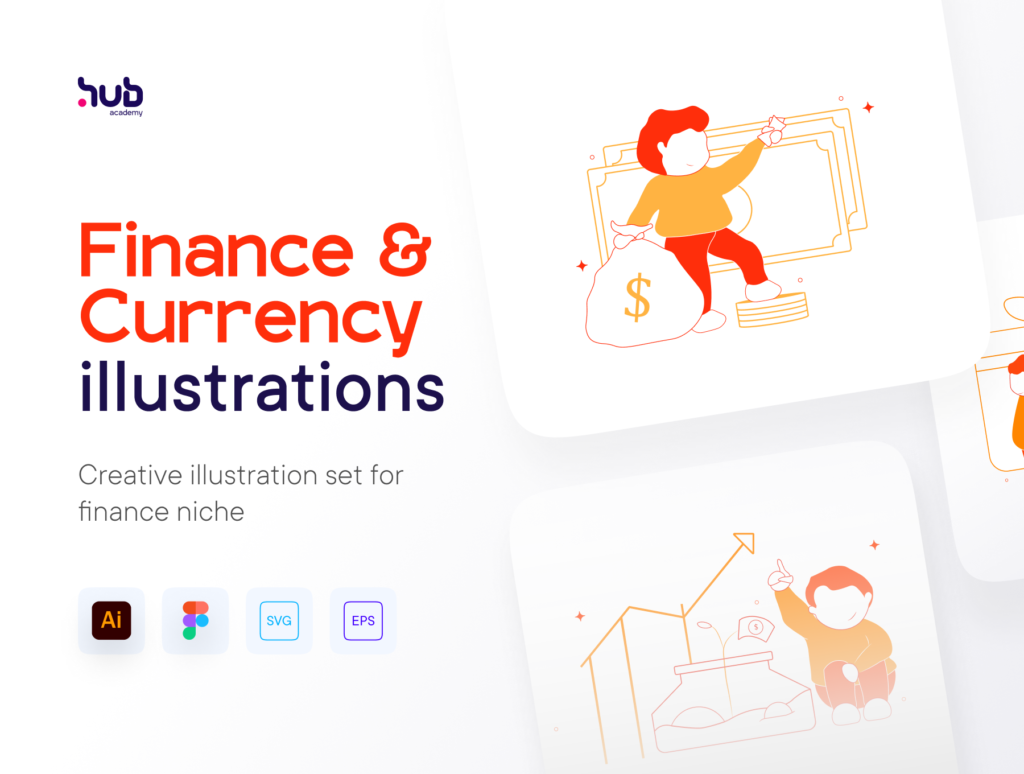 Finance & Currency v1.0 - Illustration Pack