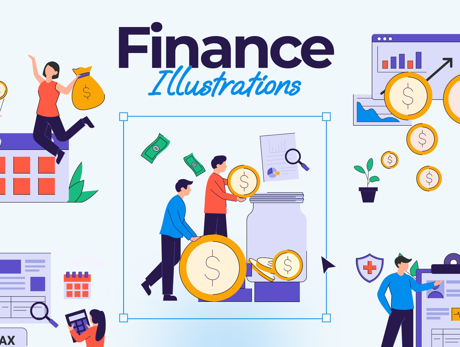 Financial Illustration Stuffs Financial Illustration Stuff