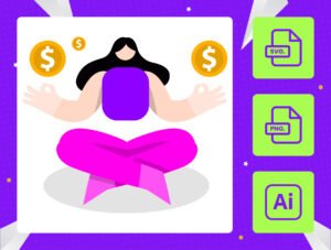Financial Literacy Illustration Pack
