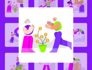 Financial Literacy Illustration Pack