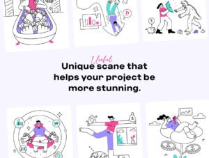 Fintech And Business Illustration
