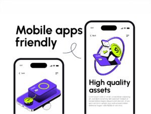 Fintech App Illustration Set