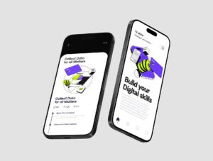 Fintech App Illustration Set