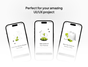 Fintech Illustration Kit