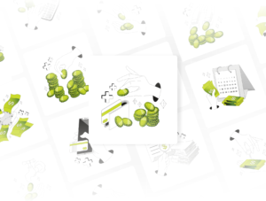 Fintech Illustration Kit