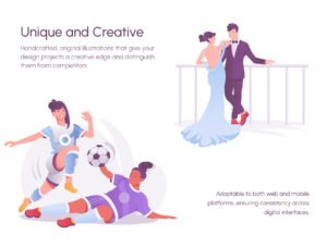 Flat Versastyle Illustrations