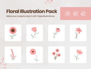 Floral Illustration Pack