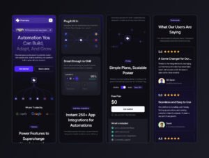 Flowmate - Automation System Saas Premium Webflow Template