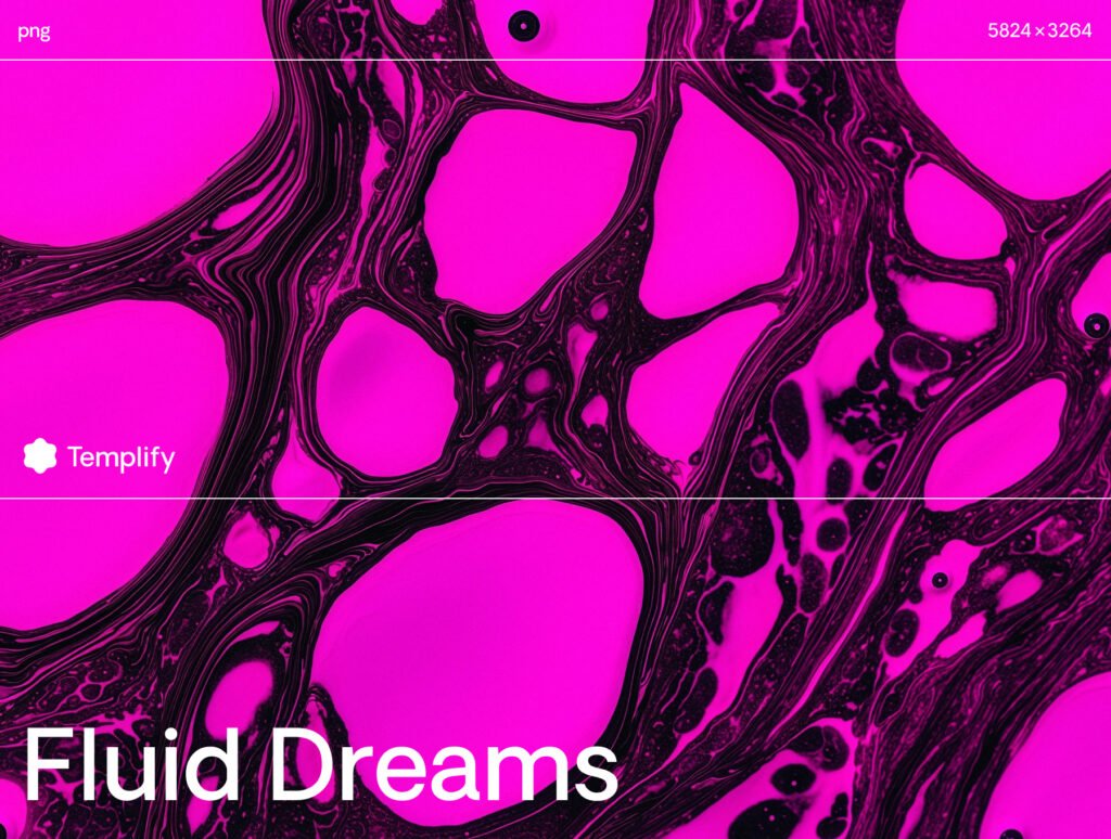 Fluid Dreams: Neon Edition | Texture Background Pack