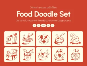 Food Doodles Icon