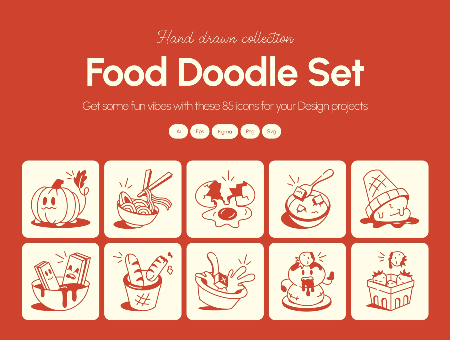 Food Doodles Icon