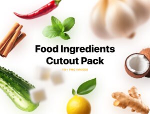 Food Ingredients Cutout Pack