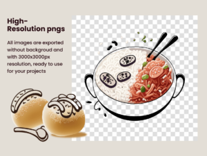Foodle Illustrations